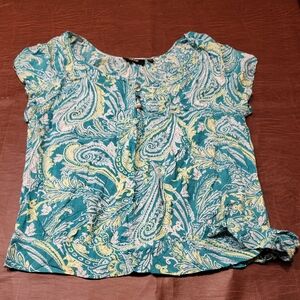 Apt. 9 Paisley blouse